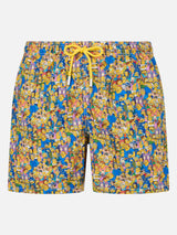 Herren-Badeshorts aus leichtem Stoff Lighting Micro Fantasy mit Aufdruck der Simpsons-Familie | DIE SIMPSONS-SONDERAUSGABE