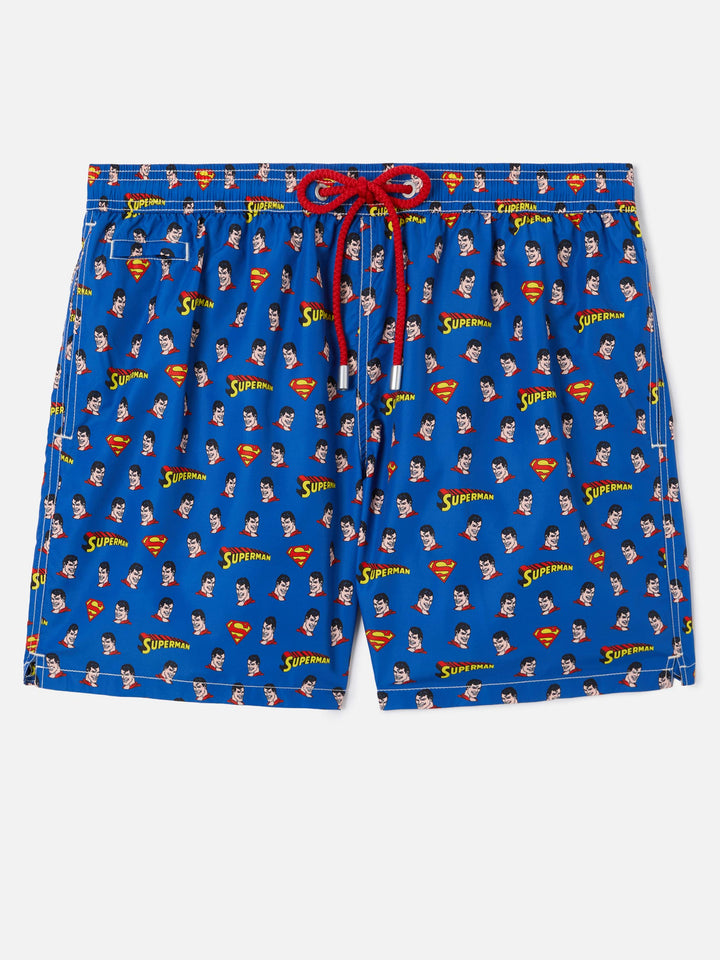 Costume mare Lighting Micro navy con stampa Superman | Special Edition