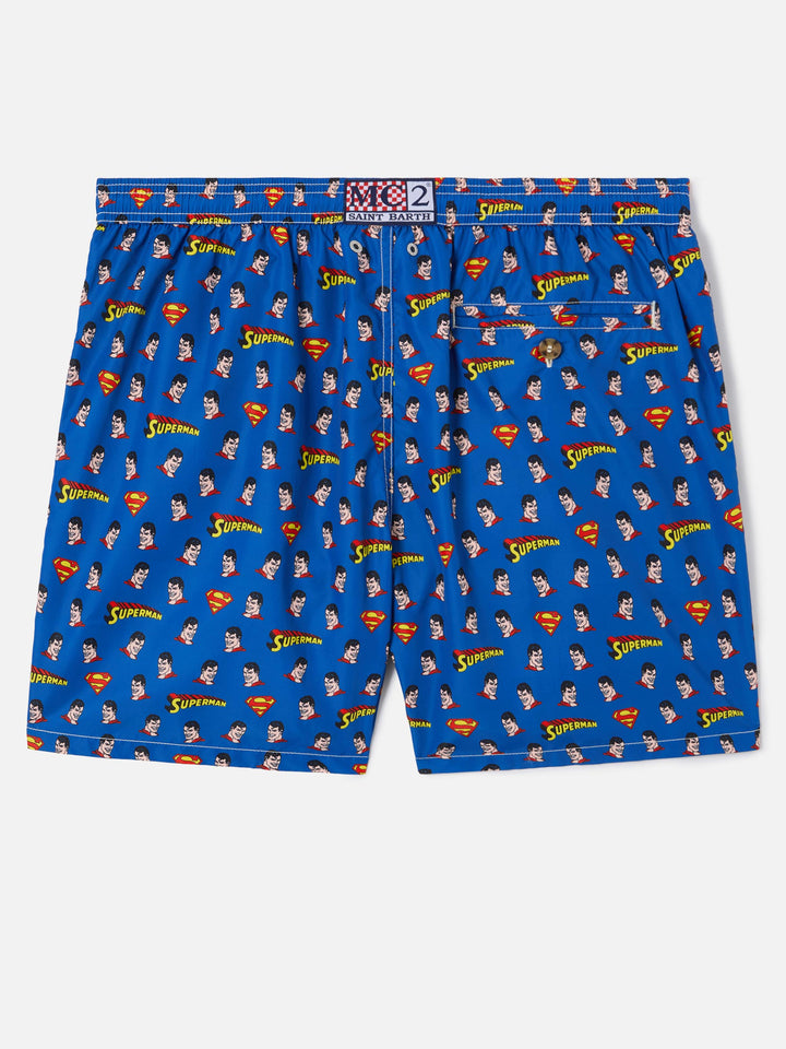 Costume mare Lighting Micro navy con stampa Superman | Special Edition