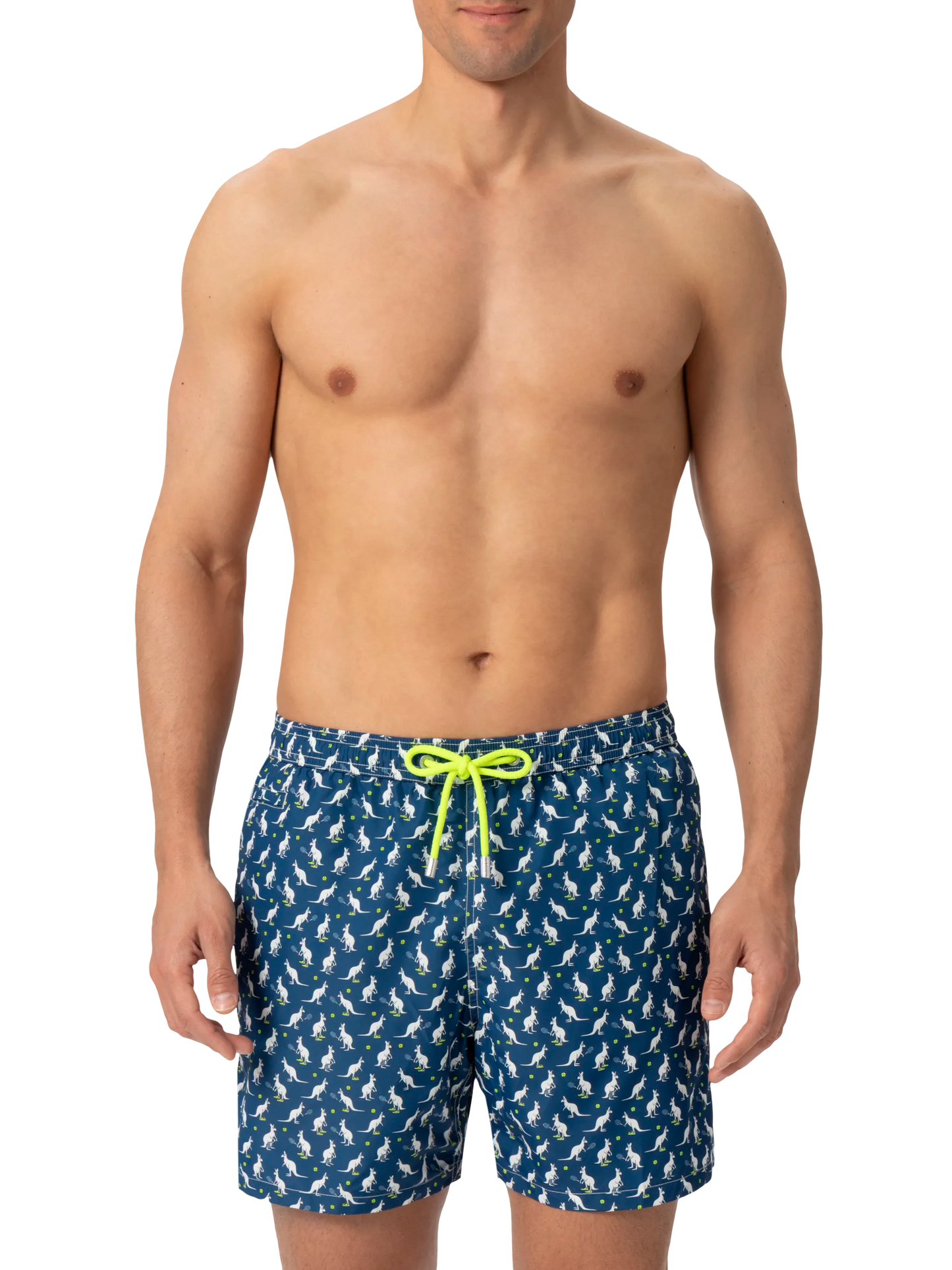 Badeshorts aus leichtem Stoff „Lighting“ mit australischem Aufdruck | AUSTRALIAN BRAND SPECIAL EDITION