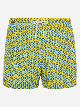 Lightweight fabric swim shorts Lighting with Inter print | INTER FC SPECIAL EDITION