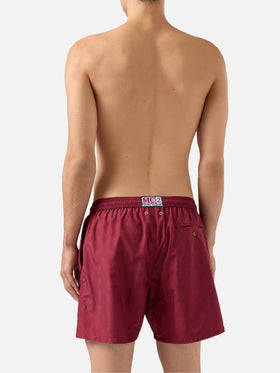 Lightweight fabric swim shorts Lighting with Torino print | TORINO FC SPECIAL EDITION