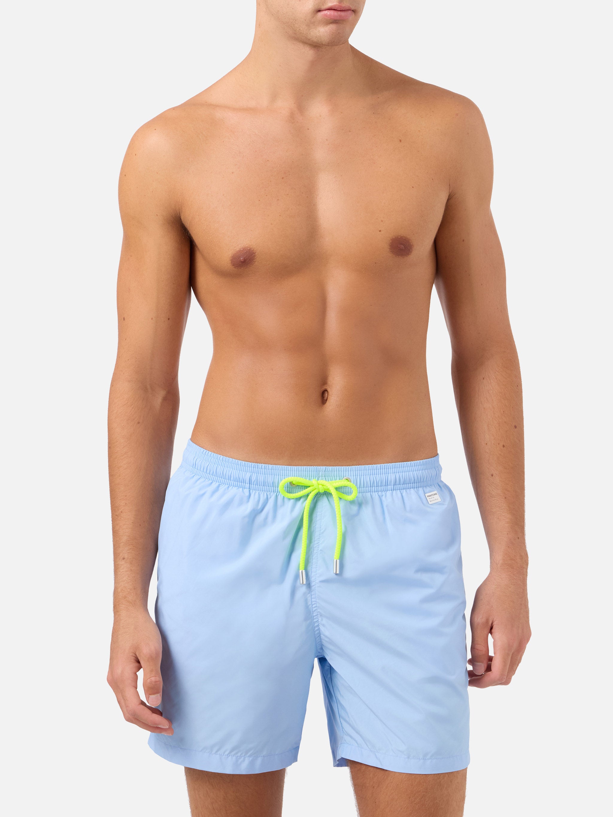 Ultralight Pantone sky blue swim shorts | Special Edition – MC2