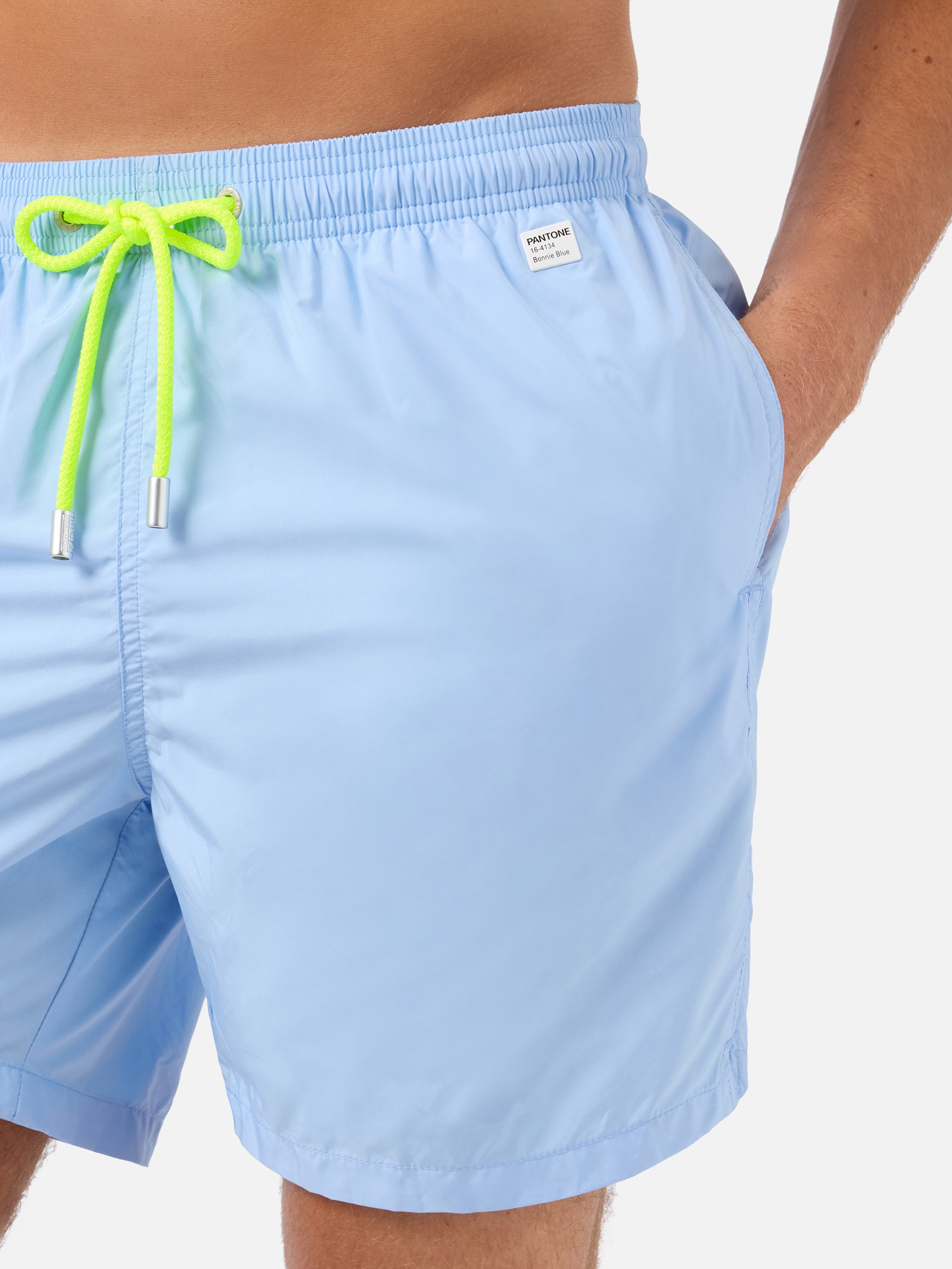Ultralight Pantone sky blue swim shorts | Special Edition – MC2