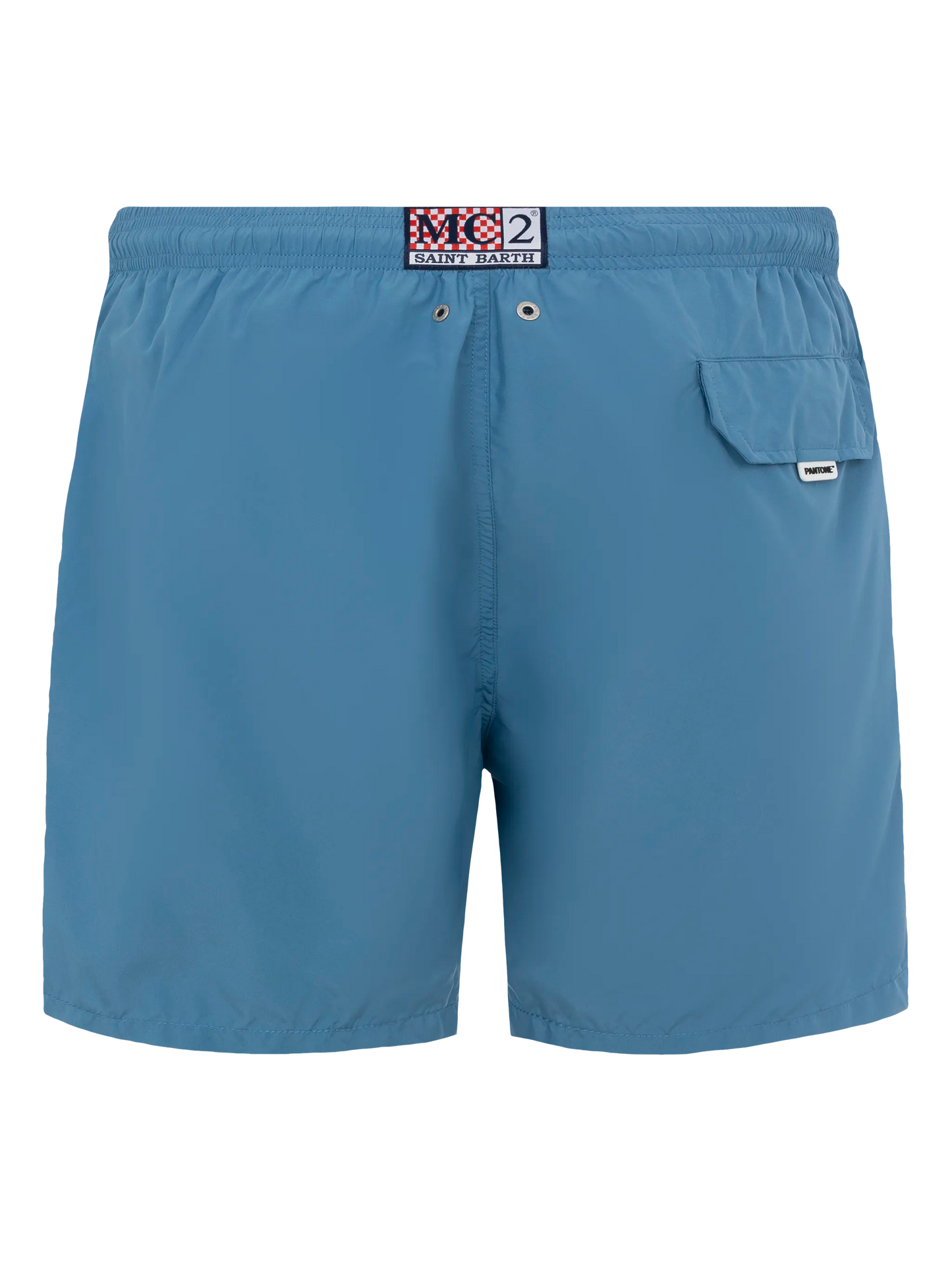Lightweight fabric dusty blue swim shorts Lighting Pantone | PANTONE® SPECIAL EDITION