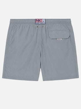 Badehose aus leichtem grauem Stoff Lighting Pantone | PANTONE® SPECIAL EDITION 