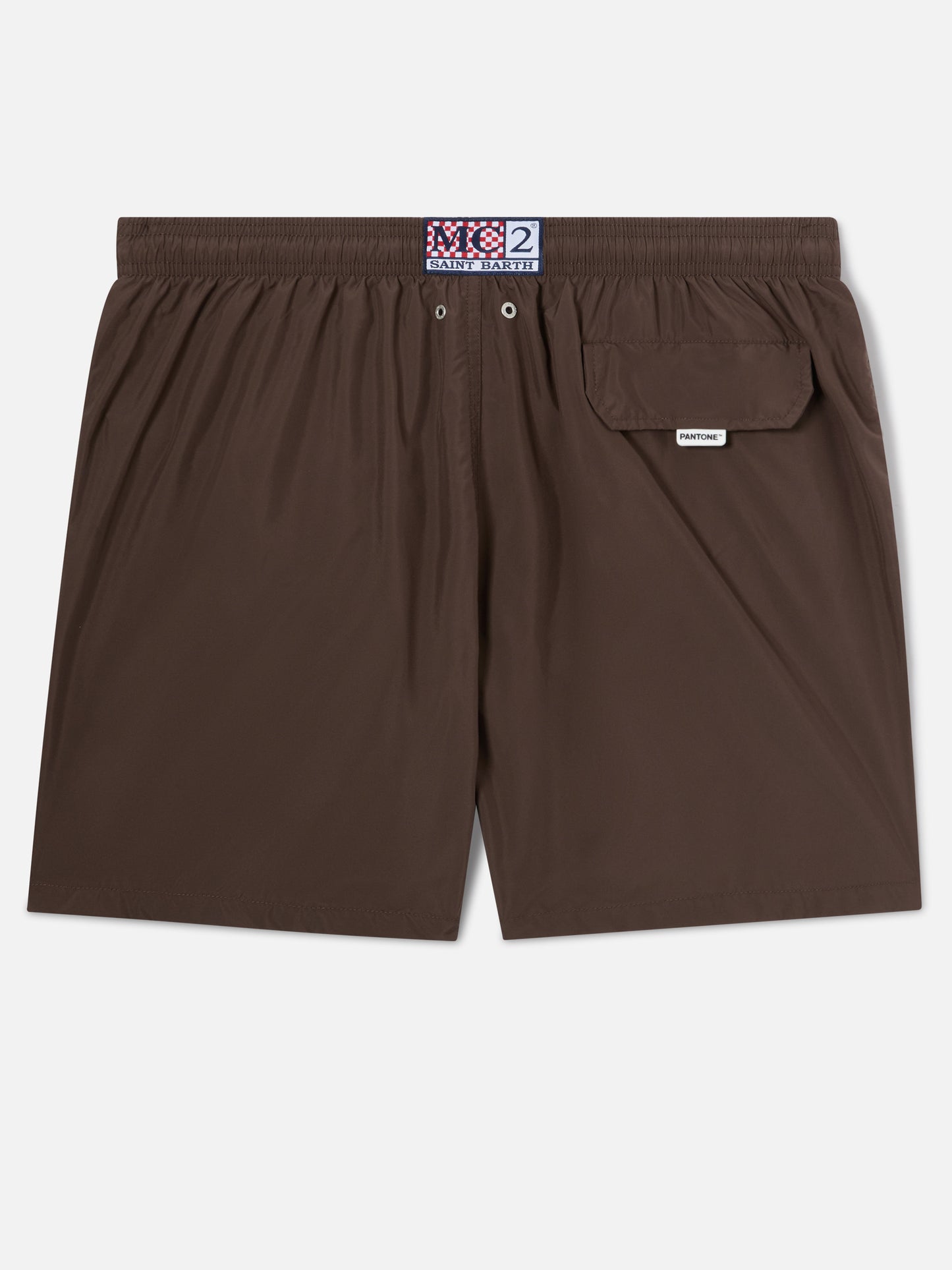 Short de bain Lighting Pantone marron foncé | PANTONE SPECIAL EDITION 