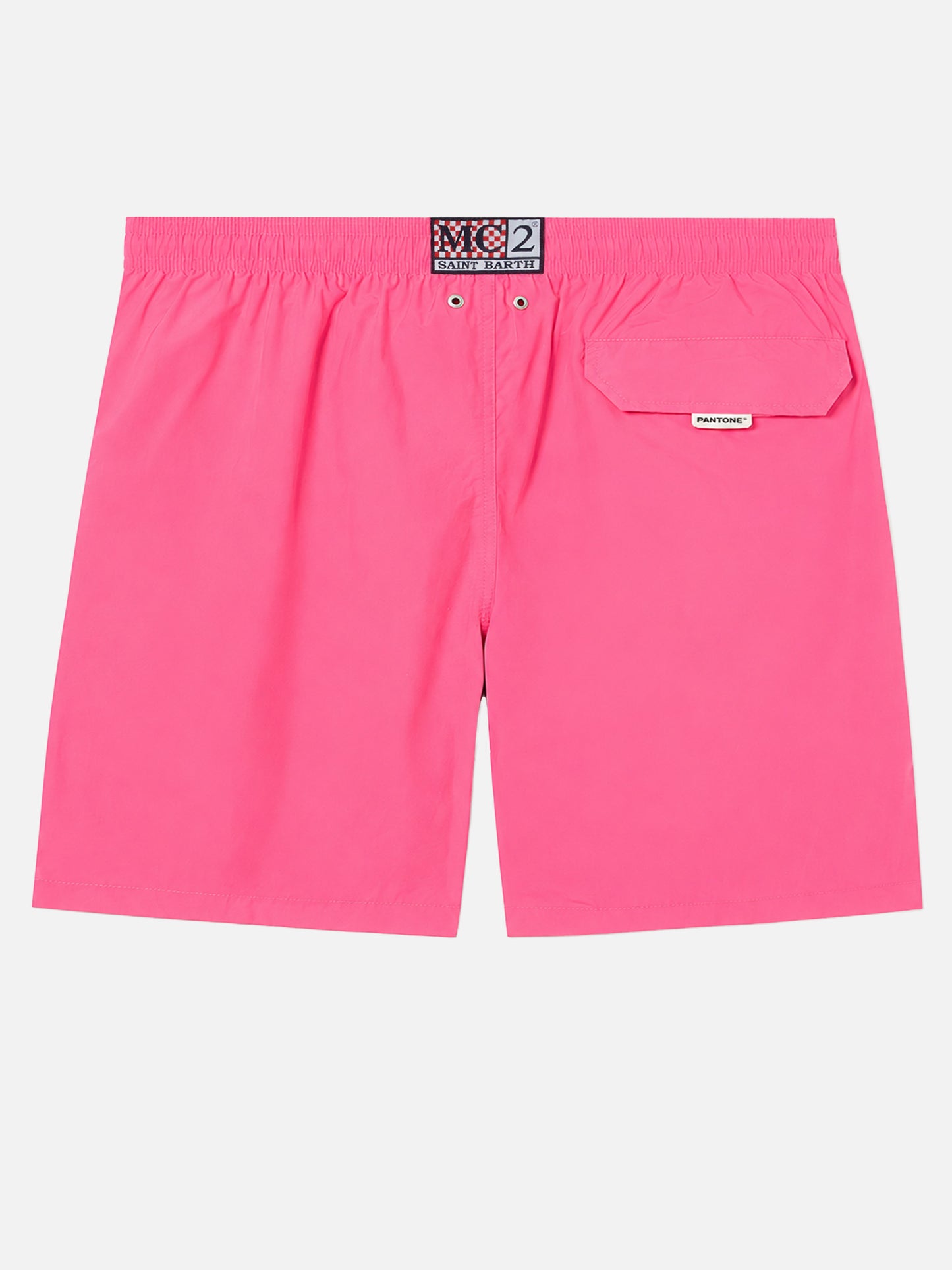 Lighting Pantone swim shorts in solid fluo pink | Special Edition