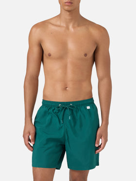 Short de bain Lighting Pantone en vert British | PANTONE SPECIAL EDITION 