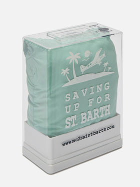 Lighting Pantone swim shorts in aqua green | Special Edition