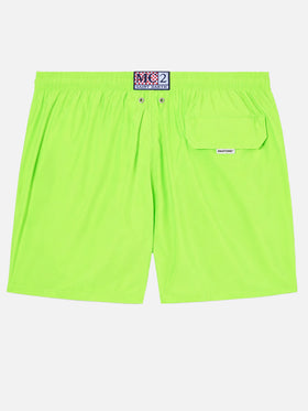 Short de bain Lighting Pantone en vert fluo | Édition spéciale 
