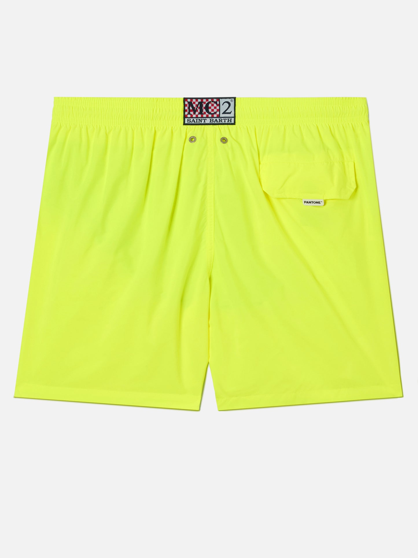 Costume mare Lighting Pantone giallo fluo tinta unita | Special Edition