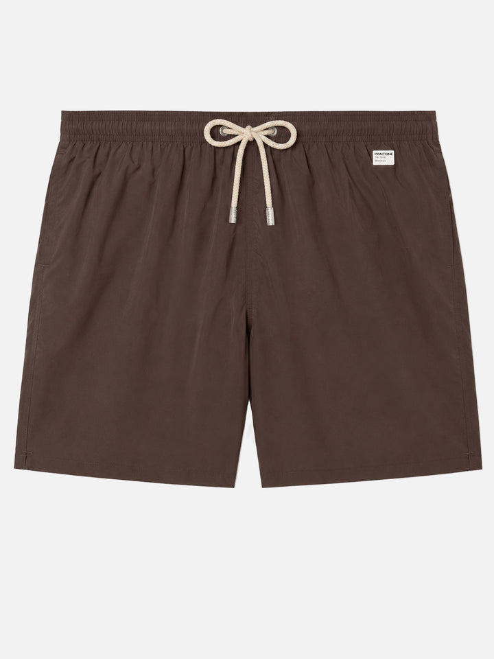 Herren braune Badeshorts | PANTONE™ SONDERAUSGABE