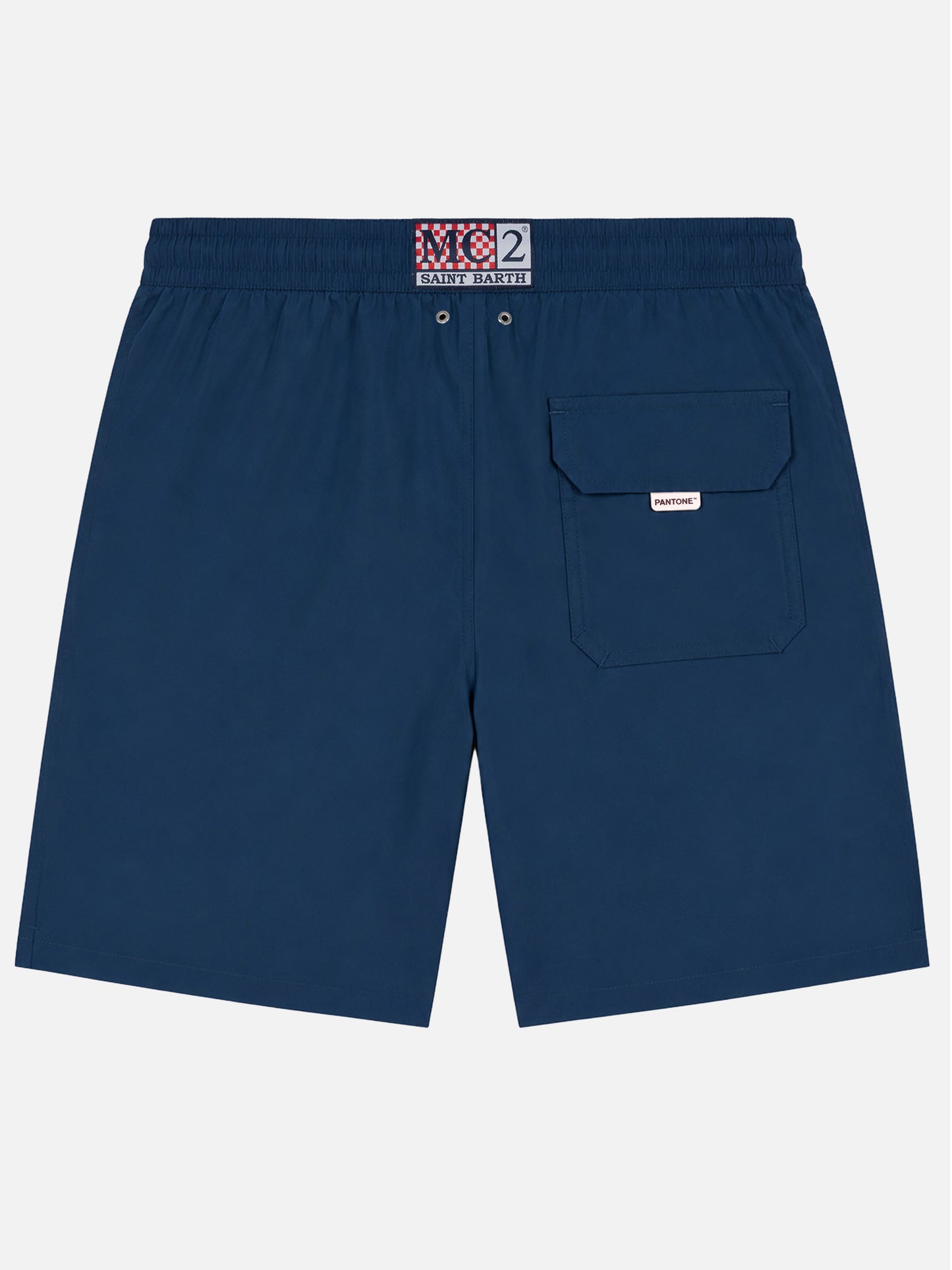 Short de bain Pantone long bleu marine lighting | Édition spéciale 
