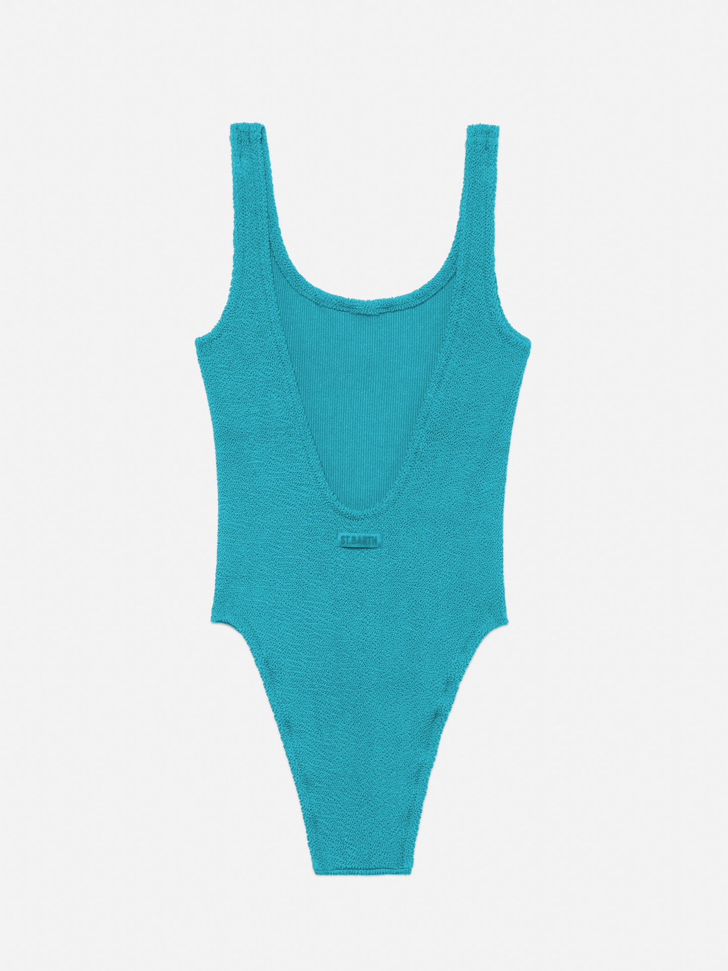 Costume intero da donna ottanio lurex crinkle Lora