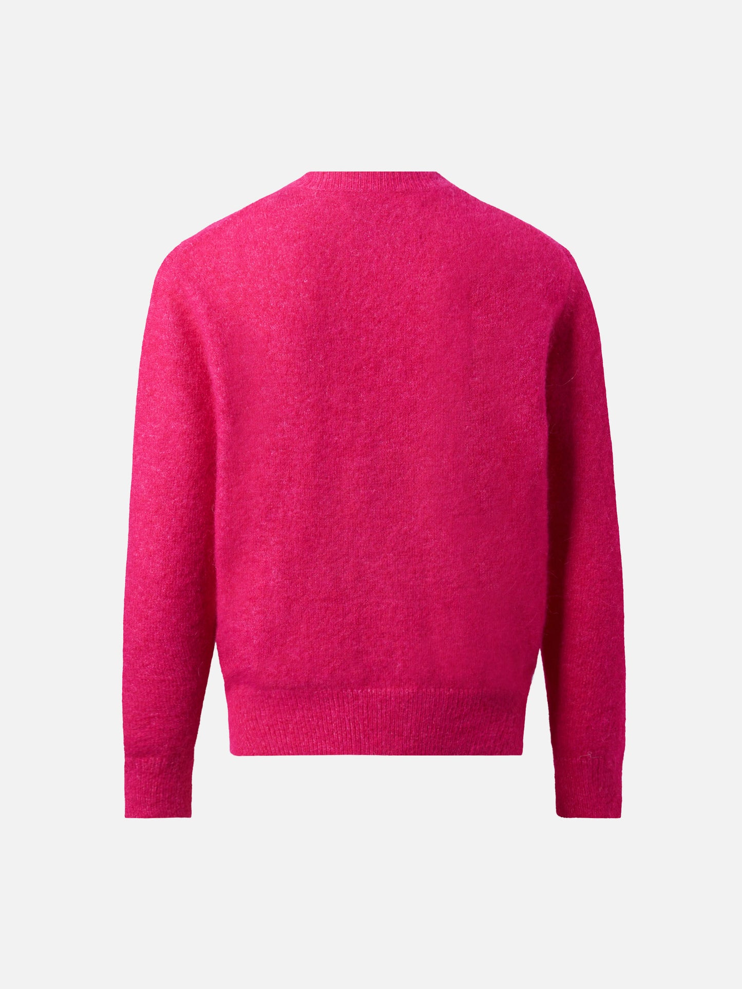 Fuchsia stretch alpaca crewneck Lyle