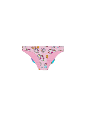 Girl swim briefs with unicorn print - MC2 Saint Barth