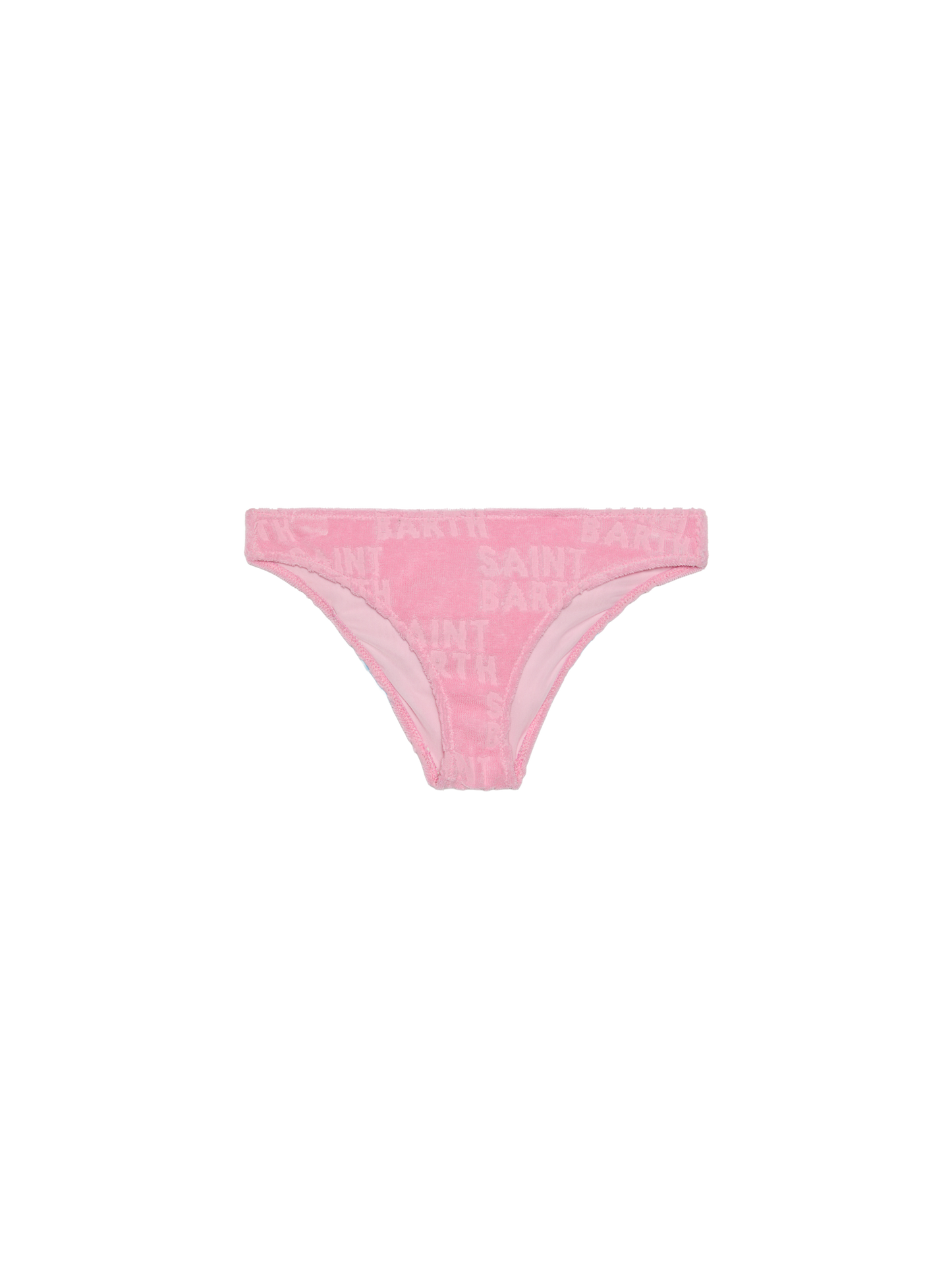 Slip da bagno da bambina in spugna rosa