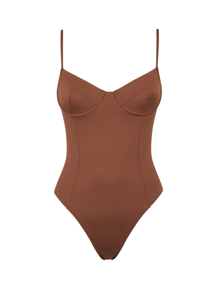Costume intero da donna con ferretto