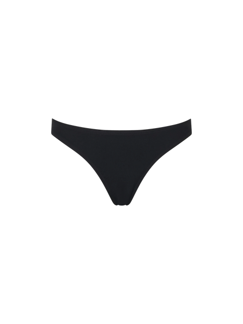 Maia high-waist black swim briefs - MC2 Saint Barth