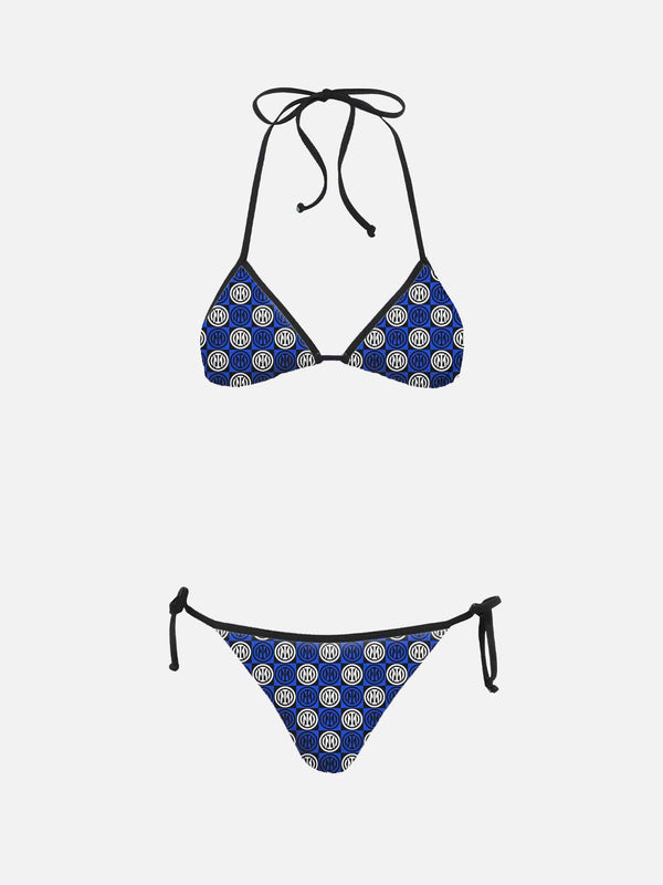 Woman triangle bikini Maleah with Inter logo print | INTER SPECIAL EDITION