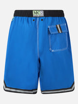 Bluette lange Badeshorts im Surf-Stil