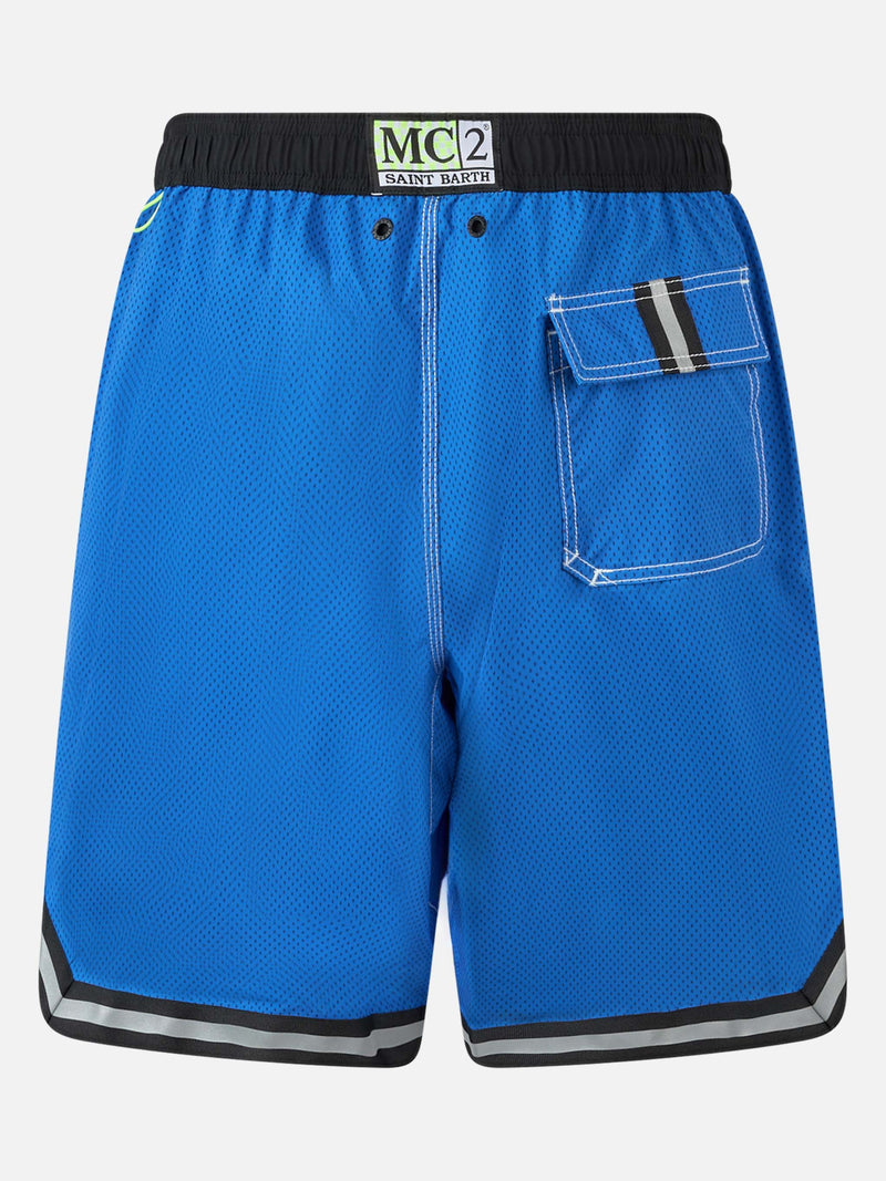 Costume da bagno lungo bluette stile surf