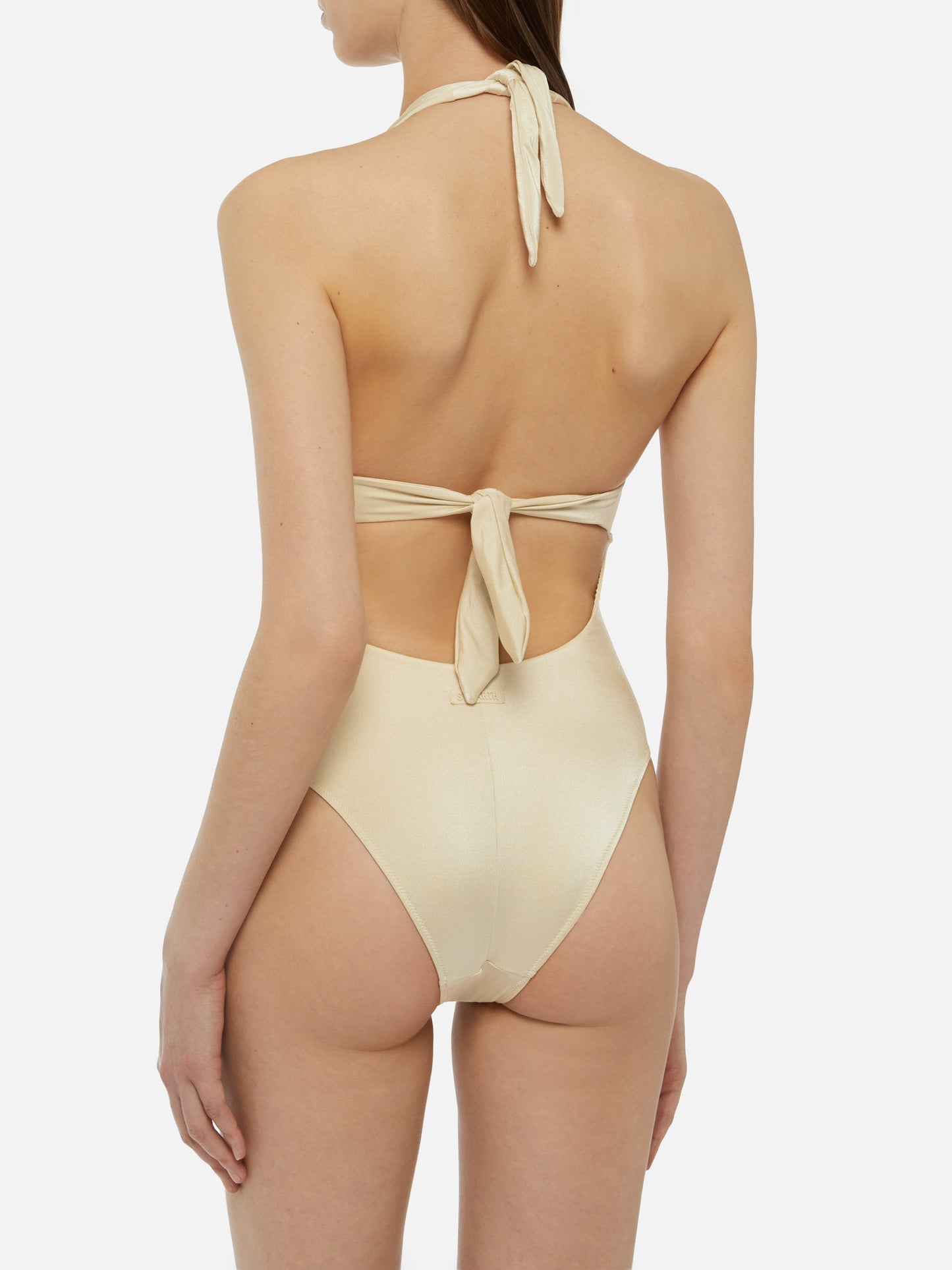 Costume intero Marylin shimmer oro