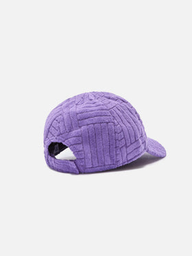 Cappellino in spugna viola Matthew
