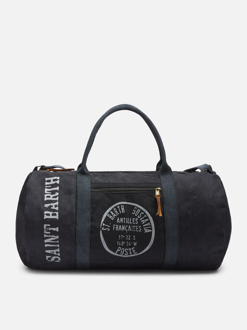 Black travel duffel bag Maxime