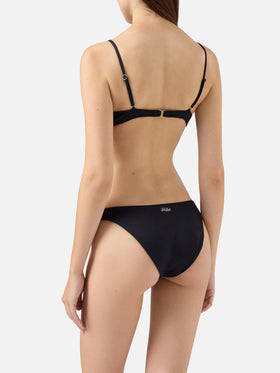 Top bralette scollato May nero