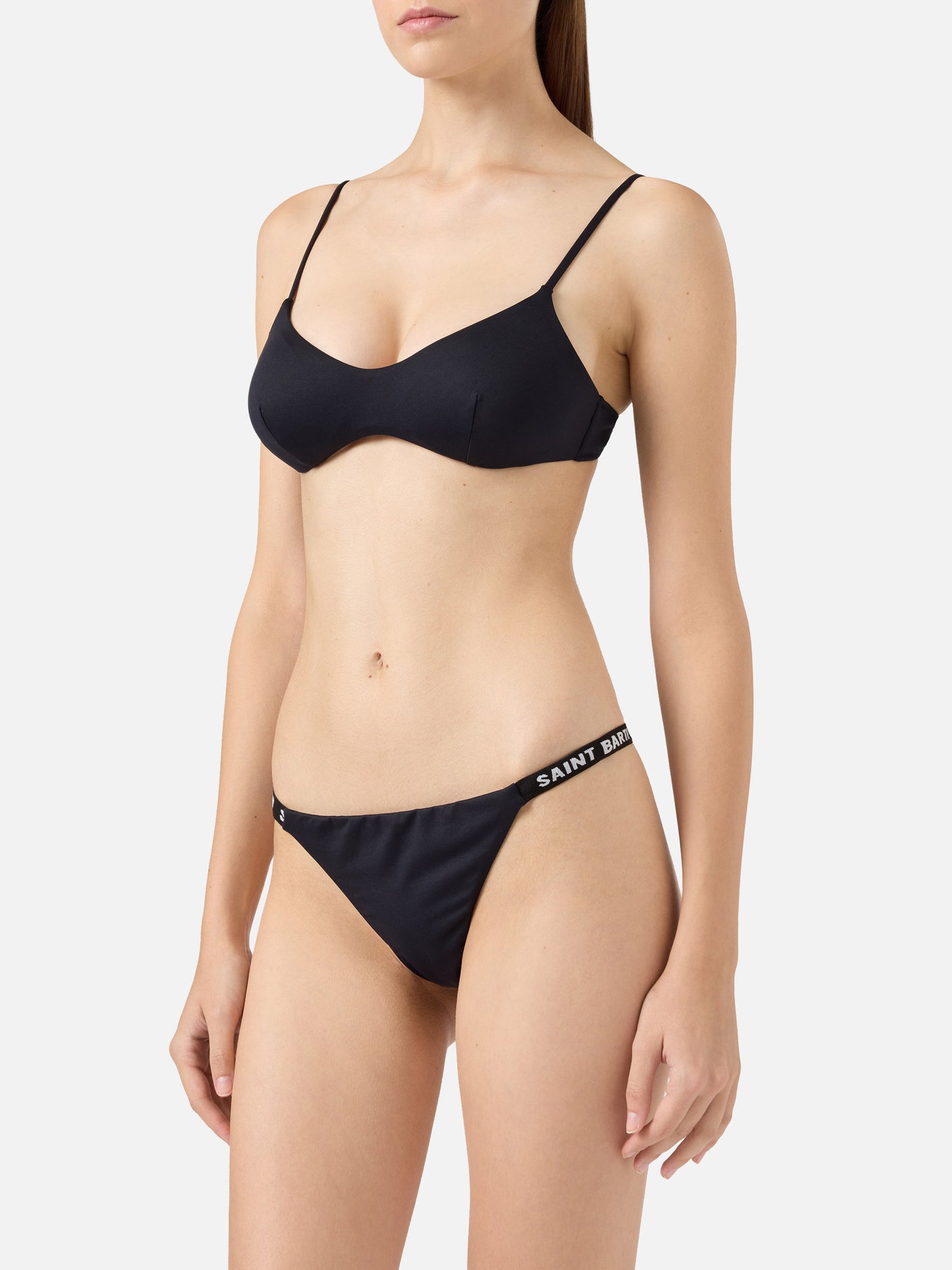 Bikini a bralette May Vik in nero