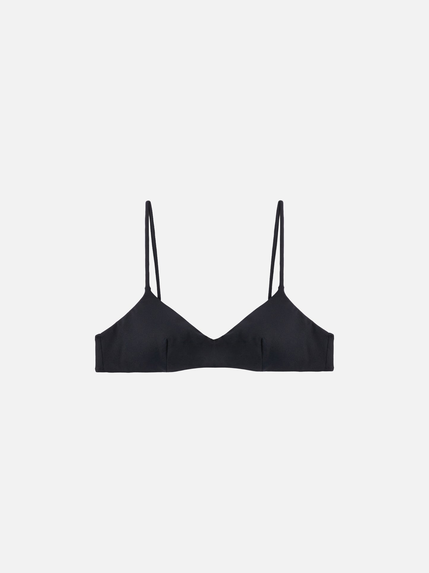 Top bralette scollato May nero