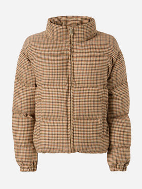 Giubbotto Maddy English imbottito pied de poule