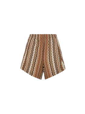 Meave rachel knit fabric pull up shorts