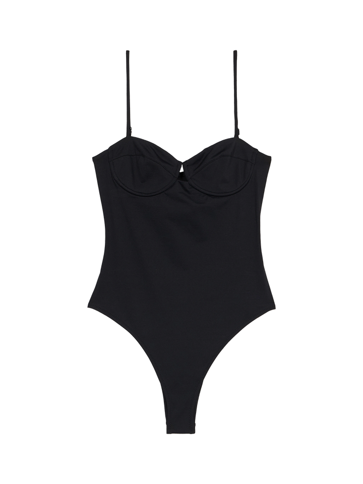 Medea black underwired one-piece swimsuit - MC2 Saint Barth