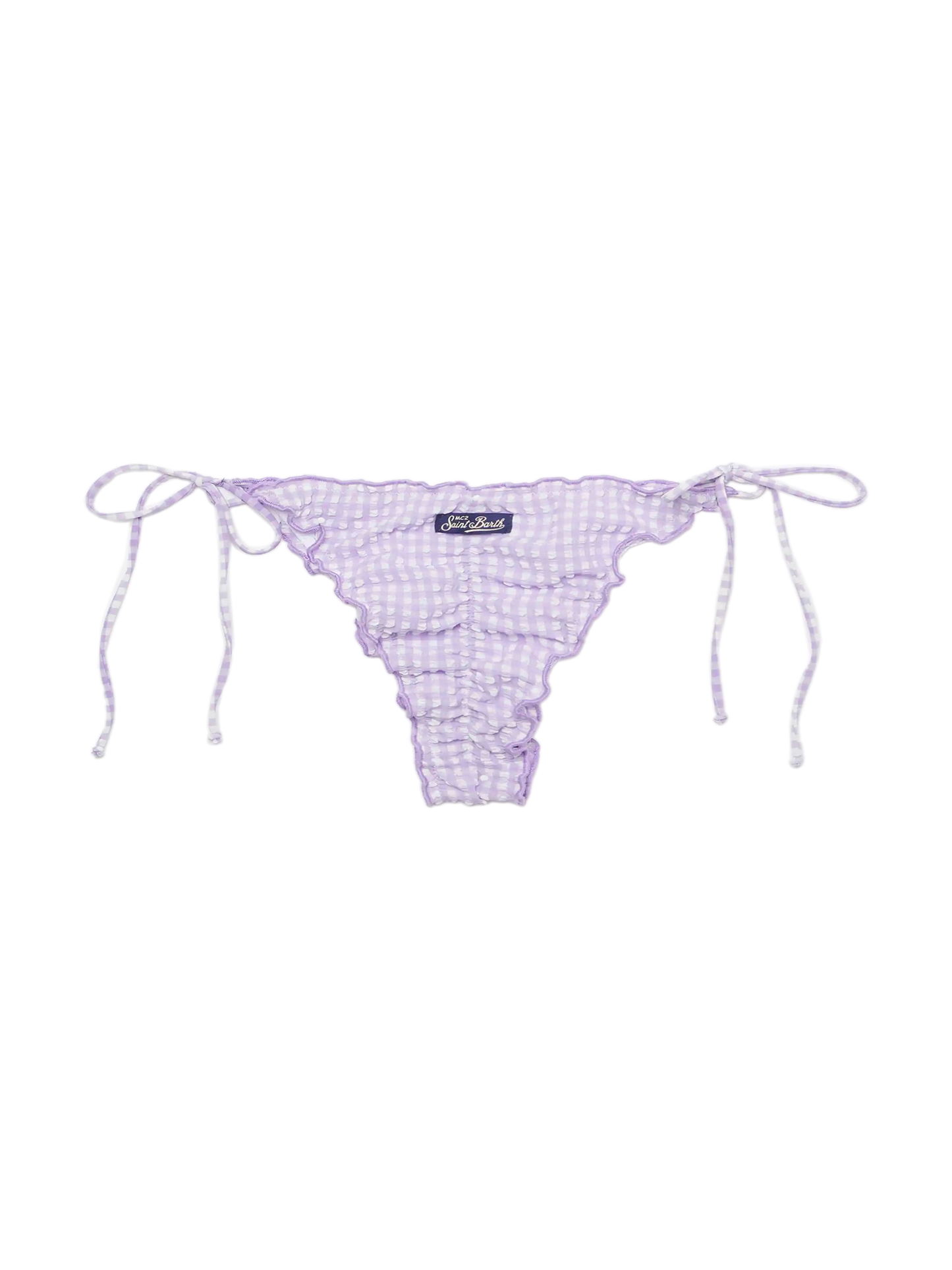 Miami seersucker cheeky swim briefs