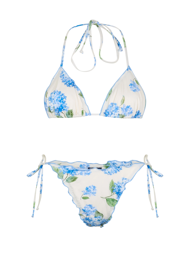 Woman flower classic triangle bikini Sagittarius Miami - MC2 Saint Barth