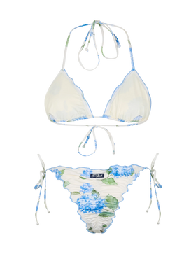 Woman flower classic triangle bikini Sagittarius Miami - MC2 Saint Barth