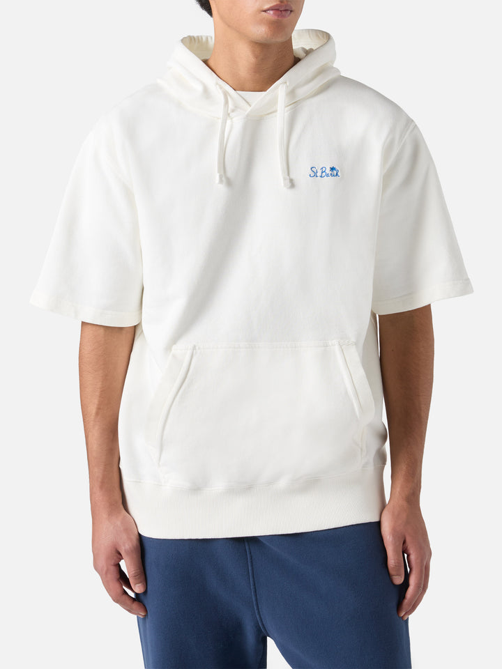 Herren-Hoodie mit kurzen Ärmeln