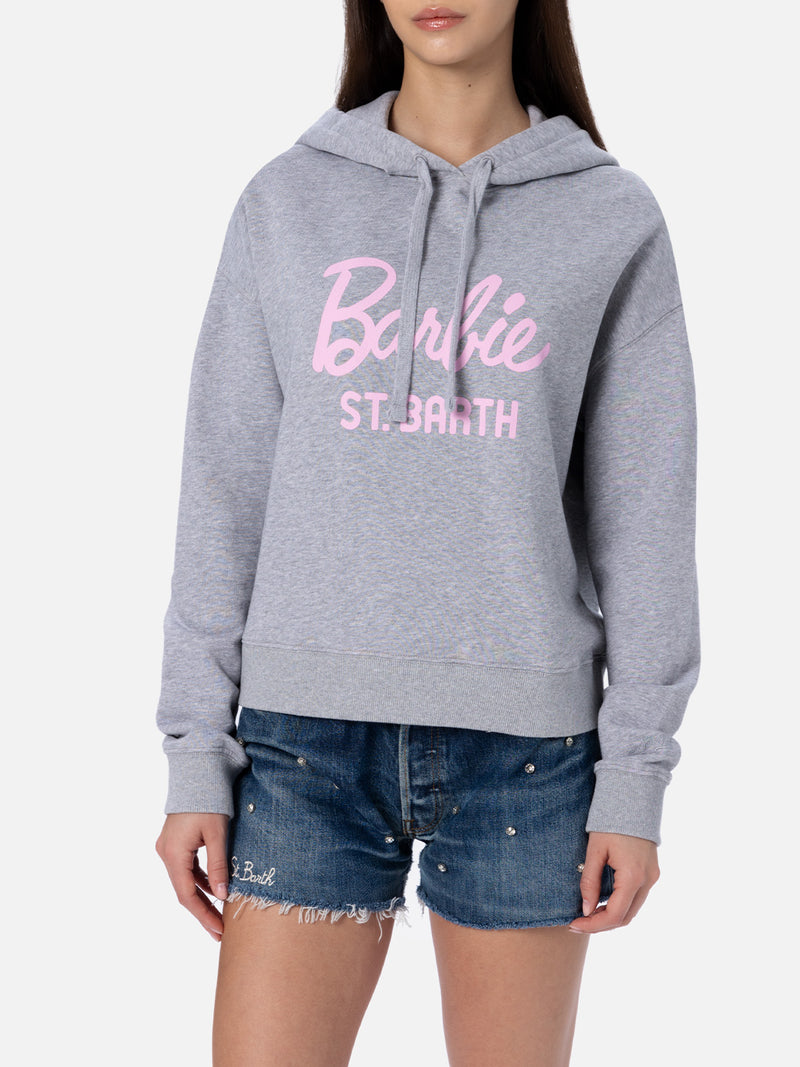 Felpa con cappuccio in cotone da donna Mindy con logo Barbie | BARBIE SPECIAL EDITION