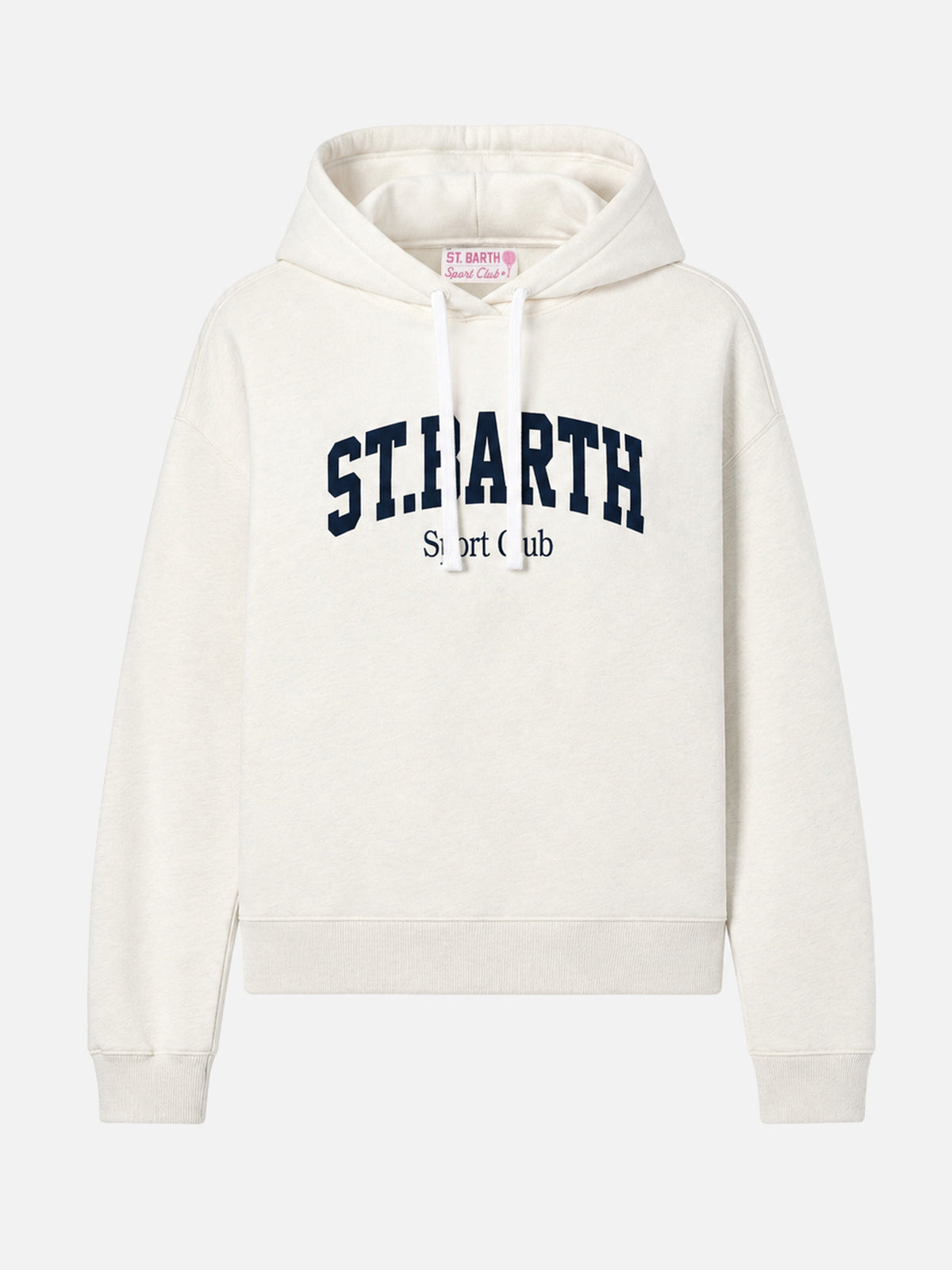Sudadera con capucha de algodón Mindy con estampado St. Barth Sport Club 