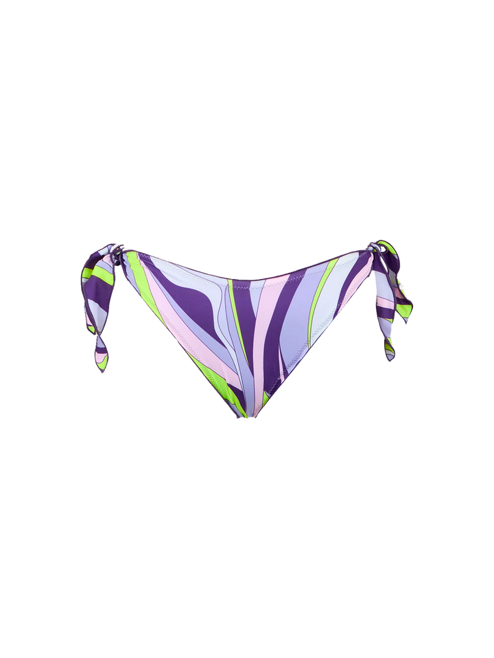 Slip mare donna con stampa sagoma onde