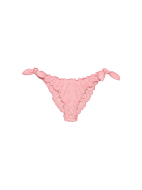 Moon pink Sangallo lace classic swim briefs
