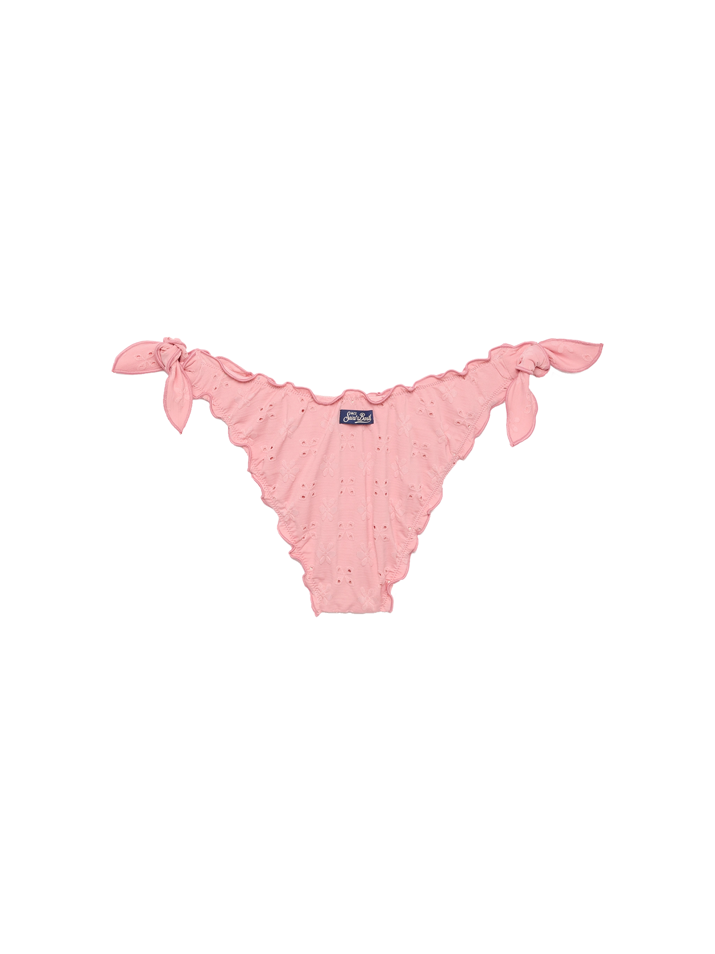 Moon pink Sangallo lace classic swim briefs