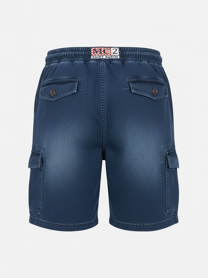 Marseille Jr denim bemuda