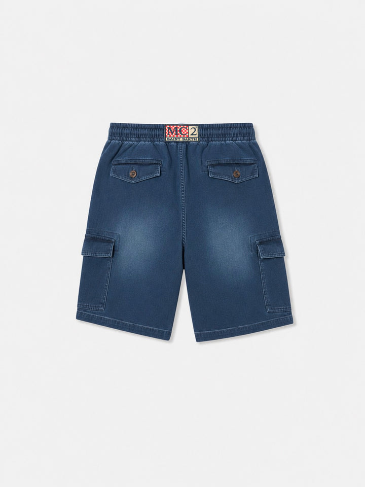 Marseille Jr Denim-Bermuda 