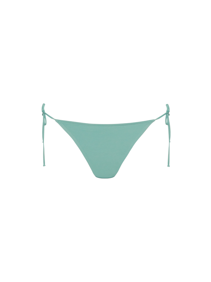 Marielle sage green classic swim briefs - Paloma sage green scoop bralette