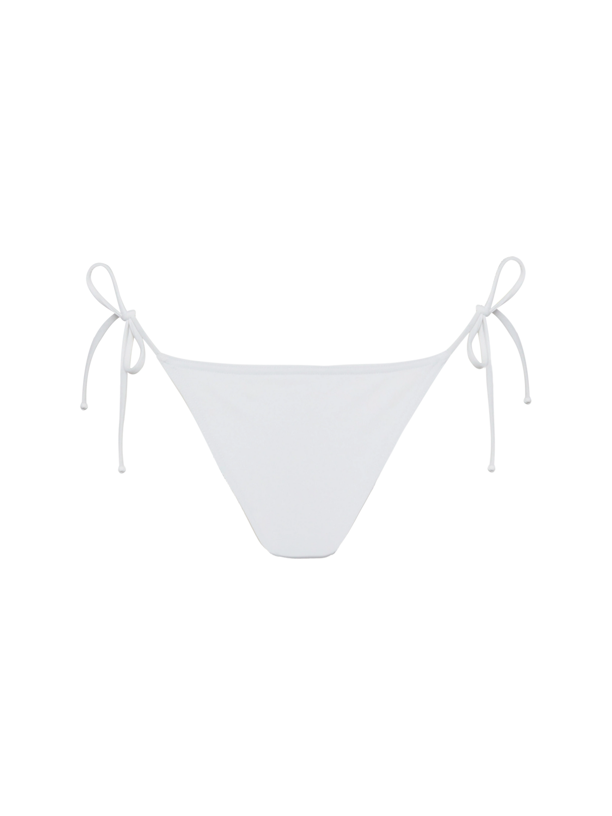 Marielle white classic swim briefs - MC2 Saint Barth