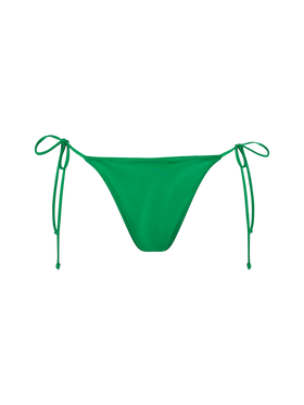 Woman green classic swim briefs Marielle